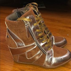 Bakers wedge sneakers